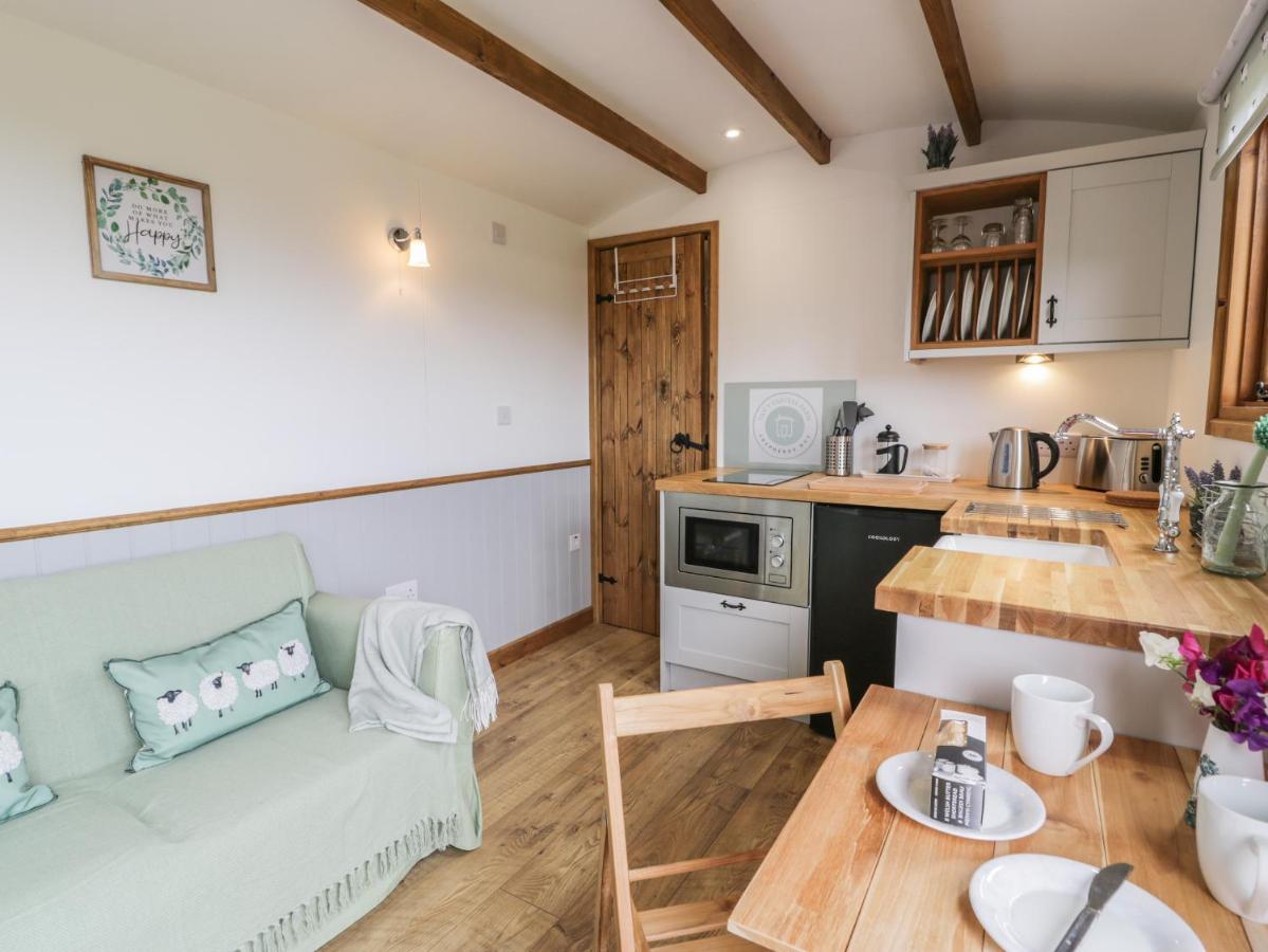 Tan Y Castell Shepherds Hut 랑골렌 외부 사진