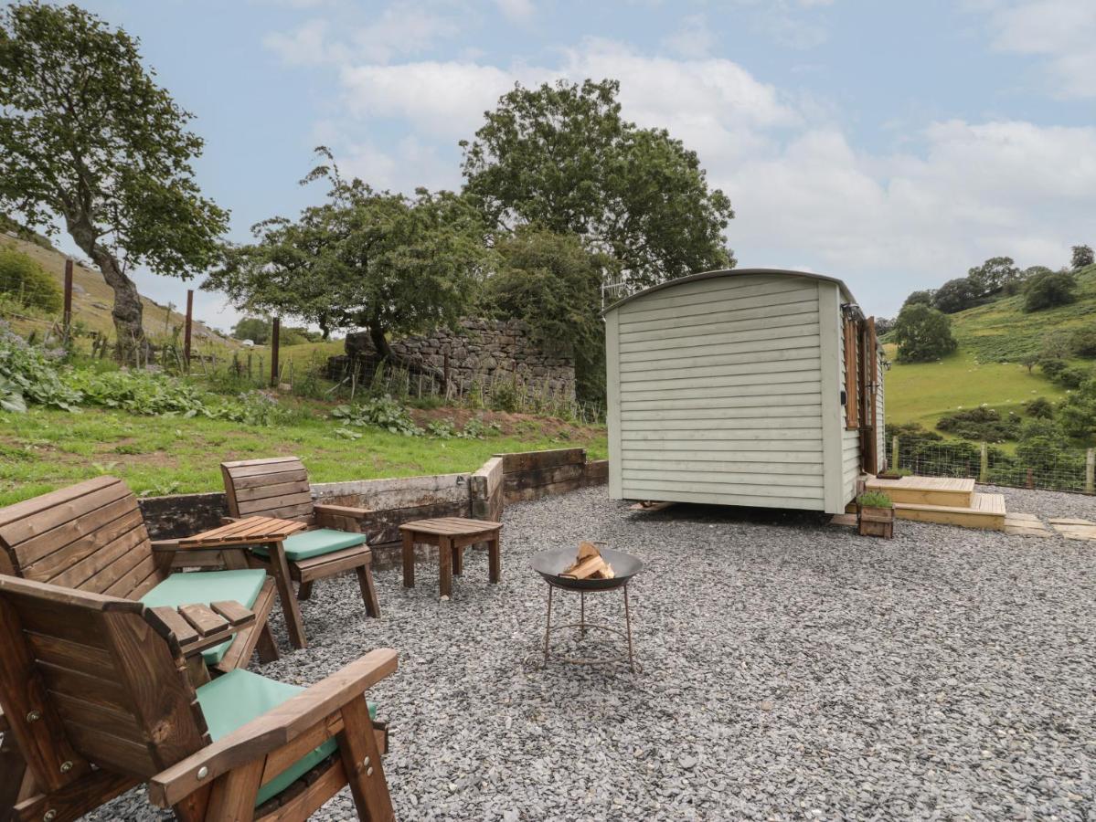 Tan Y Castell Shepherds Hut 랑골렌 외부 사진